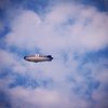 Blimp. Just flying over my house. Completely failing to drop little bottles of vodka with parachutes.