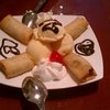 Fried banana, honey with vanilla ice cream (not part of rest. week special).