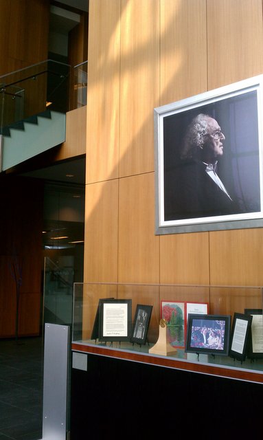 Yes, that's a Nobel Prize in the corner. #Buffalo has some swell stuff.