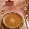 Apple parsnip curry soup.